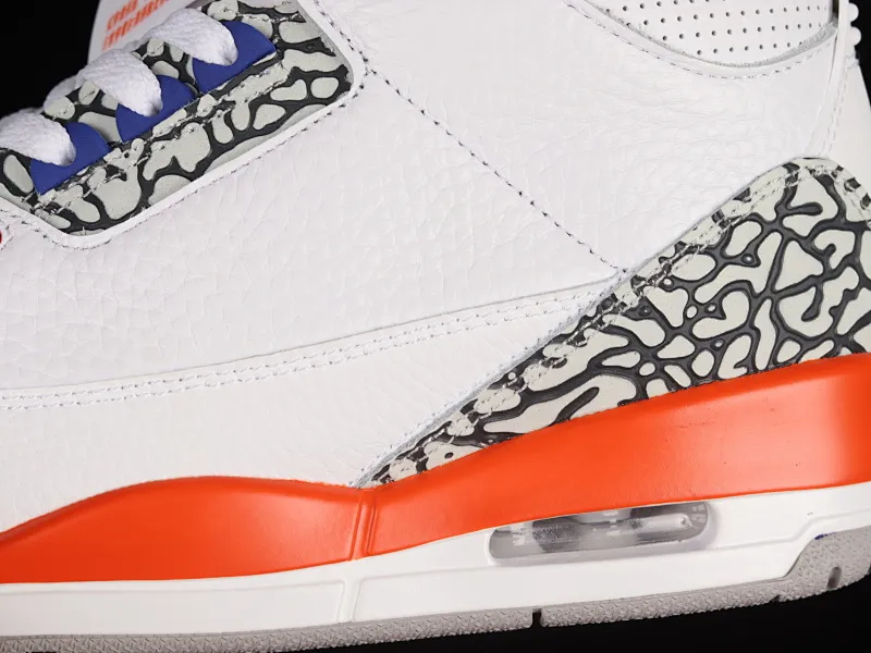All categories Air Jordan Jordan series basketball shoes Air Jordan 3 Air Jordan 3 Retro "Knicks" AJ3 Joe 3 Knicks color 136064-148